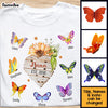 Personalized Nana Flower Butterflies Shirt - Hoodie - Sweatshirt 25236 1