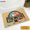 Personalized Family Dinosaurs Doormat 25237 1