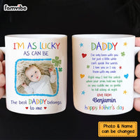 Personalized Photo I'm As Lucky As Can Be Mug 25240 thumb 1