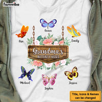 Personalized Grandma's Butterfly Kisses Shirt - Hoodie - Sweatshirt 25242 thumb 1