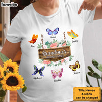 Personalized Grandma's Butterfly Kisses Shirt - Hoodie - Sweatshirt 25242 thumb 1