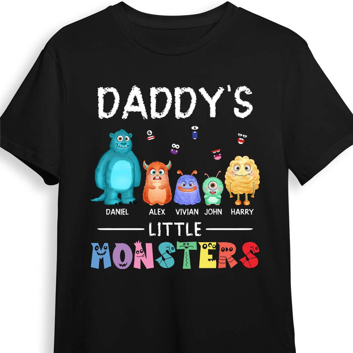 Personalized Daddy's Little Monster Shirt - Hoodie - Sweatshirt 25243 1