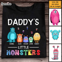 Personalized Daddy's Little Monster Shirt - Hoodie - Sweatshirt 25243 thumb 1