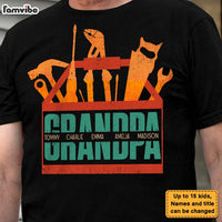 Personalized Gift For Dad Grandpa Tools Shirt - Hoodie - Sweatshirt 25250 thumb 1