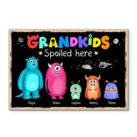 Personalized Grandparents Monsters House Doormat 25262 thumb 1