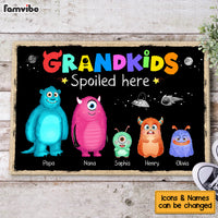 Personalized Grandparents Monsters House Doormat 25262 thumb 1