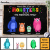 Personalized Family Monsters Doormat 25264 1