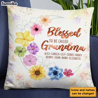 Personalized Blessed To Be Called Grandma Pillow 25270 thumb 1