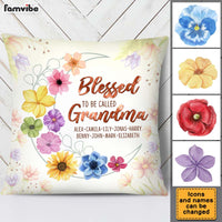 Personalized Blessed To Be Called Grandma Pillow 25270 thumb 1
