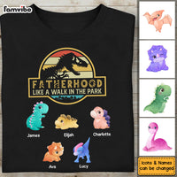 Personalized Fatherhood Dinosaur Shirt - Hoodie - Sweatshirt 25272 thumb 1