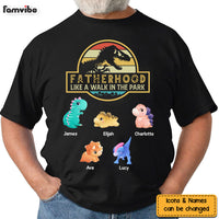 Personalized Fatherhood Dinosaur Shirt - Hoodie - Sweatshirt 25272 thumb 1
