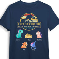 Personalized Fatherhood Dinosaur Shirt - Hoodie - Sweatshirt 25272 thumb 1