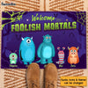 Personalized Family Monster Doormat 25276 1