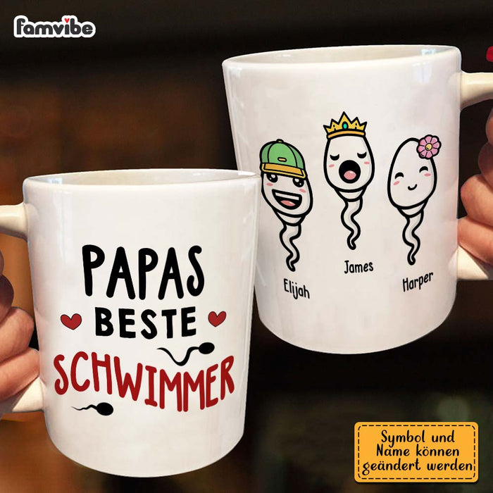 Personalized Gift For Dad Funny German Mug 25277 1