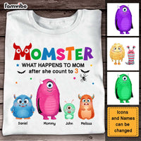 Personalized Momster Shirt - Hoodie - Sweatshirt 25281 thumb 1