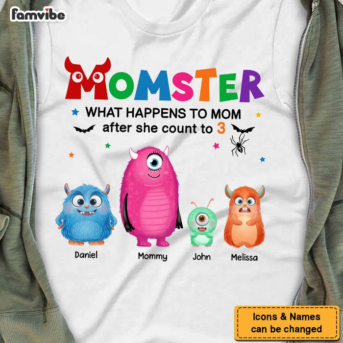 Personalized Momster Shirt - Hoodie - Sweatshirt 25281 1