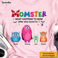 Personalized Momster Shirt - Hoodie - Sweatshirt 25281 thumb 1