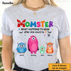 Personalized Momster Shirt - Hoodie - Sweatshirt 25281 1