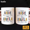 Personalized Gift Grandma Abuela Spanish Mug 25286 1