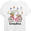 Personalized Gift for Grandma Bicycle With Flowers Shirt - Hoodie - Sweatshirt 25288 1