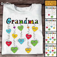 Personalized Gift For Grandma Heart Shirt - Hoodie - Sweatshirt 25293 thumb 1
