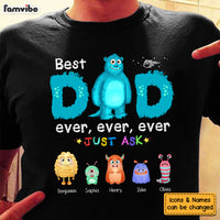Personalized Monster Dad Shirt - Hoodie - Sweatshirt 25296 thumb 1