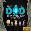 Personalized Monster Dad Shirt - Hoodie - Sweatshirt 25296 1