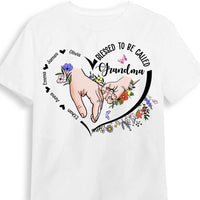 Personalized Gift Floral Grandma Shirt - Hoodie - Sweatshirt 25297 thumb 1