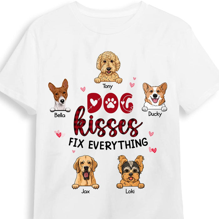 Personalized Dog Kisses Shirt - Hoodie - Sweatshirt 25298 1