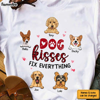 Personalized Dog Kisses Shirt - Hoodie - Sweatshirt 25298 thumb 1