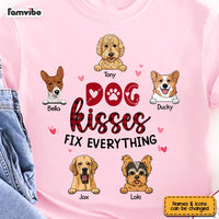 Personalized Dog Kisses Shirt - Hoodie - Sweatshirt 25298 thumb 1