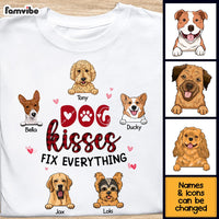 Personalized Dog Kisses Shirt - Hoodie - Sweatshirt 25298 thumb 1