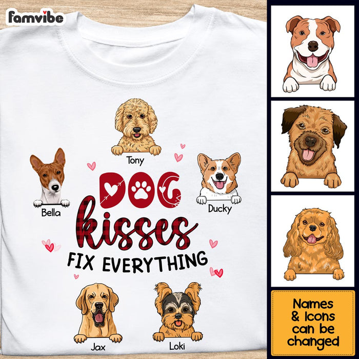 Personalized Dog Kisses Shirt - Hoodie - Sweatshirt 25298 1