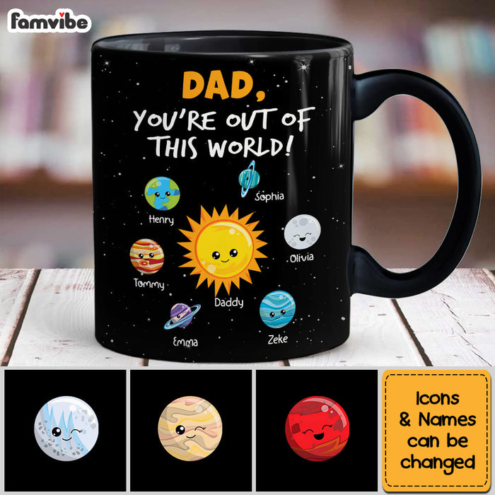 Personalized Dad You're Out Of This World Mug 25300 1