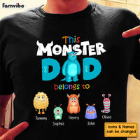 Personalized Gift For Monster Dad Shirt - Hoodie - Sweatshirt 25301 thumb 1