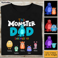 Personalized Gift For Monster Dad Shirt - Hoodie - Sweatshirt 25301 thumb 1