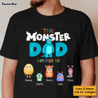 Personalized Gift For Monster Dad Shirt - Hoodie - Sweatshirt 25301 thumb 1