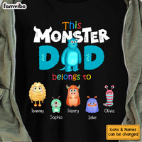 Personalized Gift For Monster Dad Shirt - Hoodie - Sweatshirt 25301 thumb 1