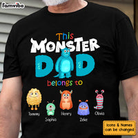 Personalized Gift For Monster Dad Shirt - Hoodie - Sweatshirt 25301 thumb 1