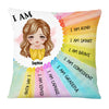 Personalized Gift For Daughter Granddaughter I Am Kind I Am Loved Pillow 25303 1