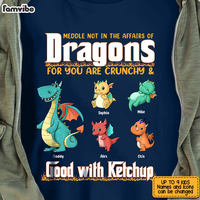 Personalized Father Dragon Shirt - Hoodie - Sweatshirt 25304 thumb 1