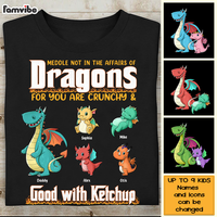 Personalized Father Dragon Shirt - Hoodie - Sweatshirt 25304 thumb 1