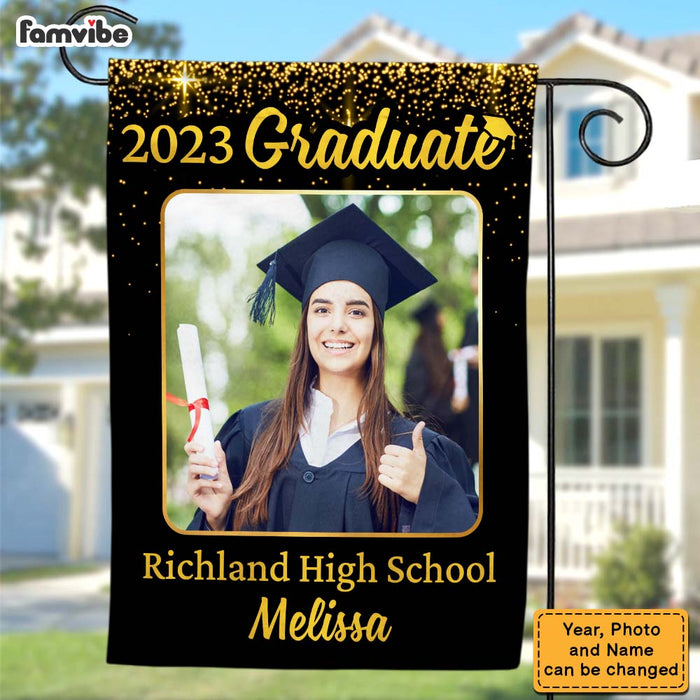 Personalized Gift 2023 Graduation Flag 25306 1