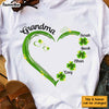 Personalized Gift For Grandma St Patrick's Day Clover Leaf Shirt - Hoodie - Sweatshirt 25312 1