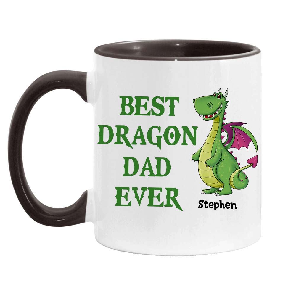 Personalized Dragon Dad Mug 25324 Primary Mockup