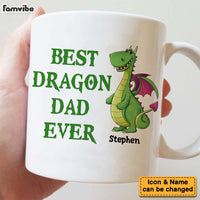 Personalized Dragon Dad Mug 25324 thumb 1