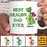 Personalized Dragon Dad Mug 25324 thumb 1