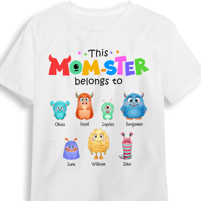 Personalized This Mom-ster Belongs To Shirt - Hoodie - Sweatshirt 25328 1