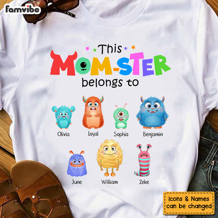 Personalized This Mom-ster Belongs To Shirt - Hoodie - Sweatshirt 25328 1