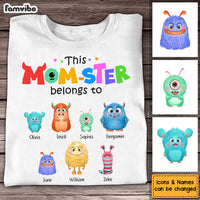 Personalized This Mom-ster Belongs To Shirt - Hoodie - Sweatshirt 25328 thumb 1